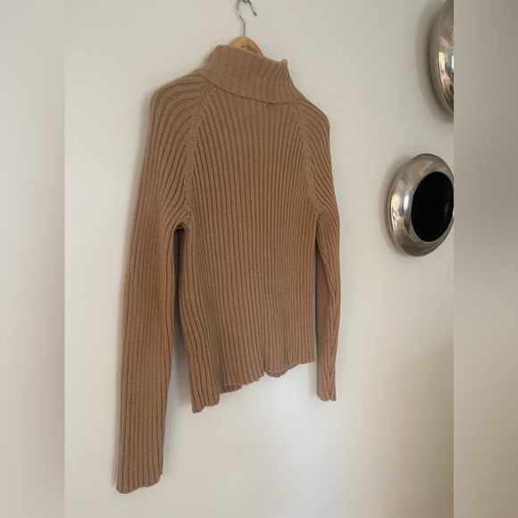 Lauren Ralph Lauren Cotton Sweater Mock Neck - Picture 3 of 10